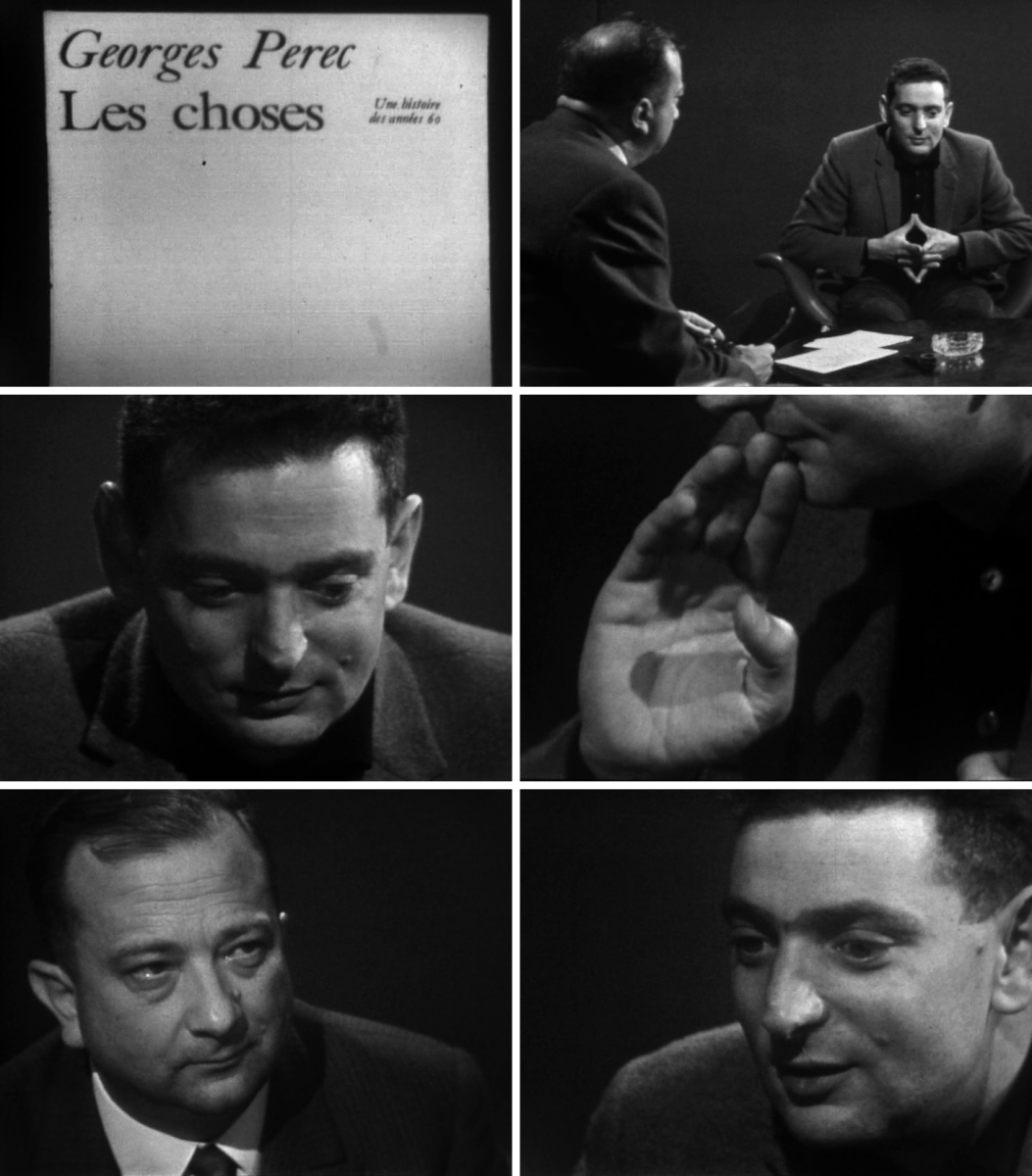 Pierre Dumayet interviewe Georges Perec pour un épisode de Lectures pour tous de 1965