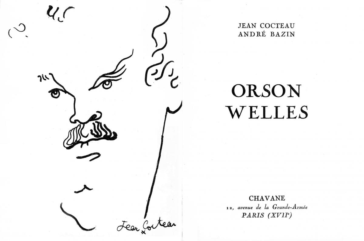 (1) Image du livre Orson Welles (1950) d’André Bazin