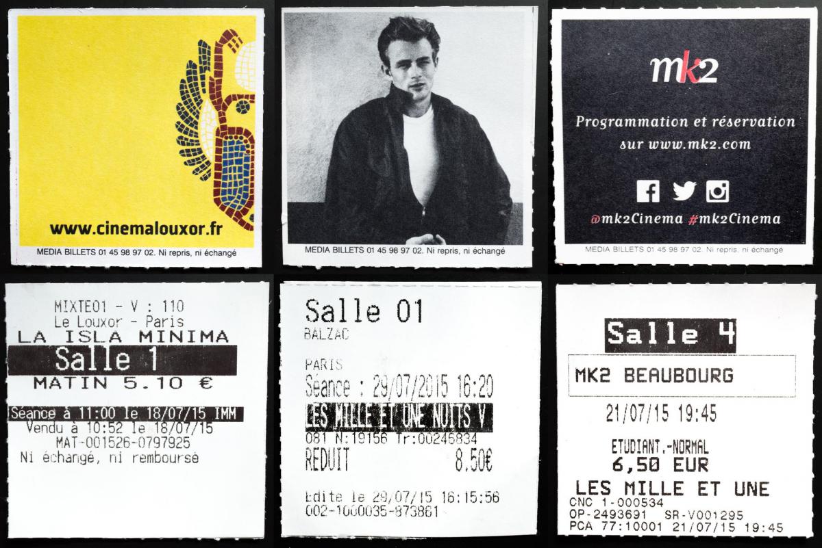 (4) Filmtickets Le Louxor, Le Balzac en Mk2